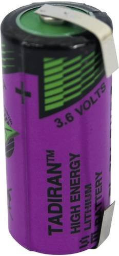 Tadiran Batteries SL 761 T Spezial-Batterie Lithium 3.6V 1500 mAh mit U-Lötfahne 2/3AA - Bild 1
