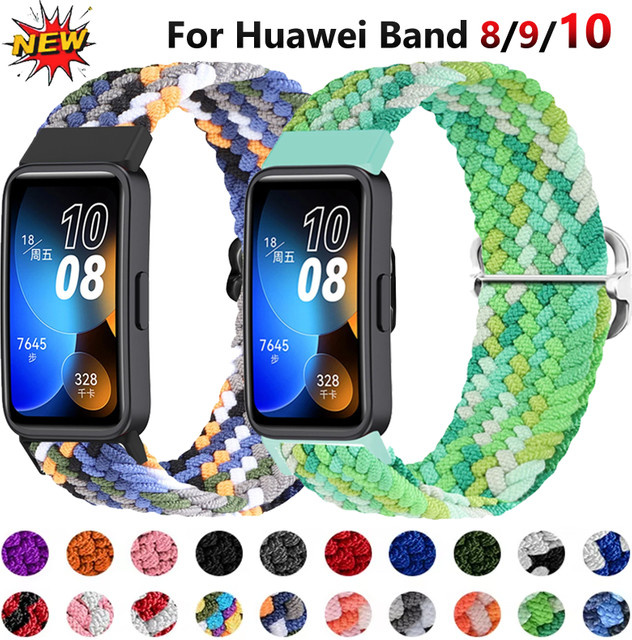 Uhrenarmband Nylon, geflochten, Bunt, Unisex - Bild 1