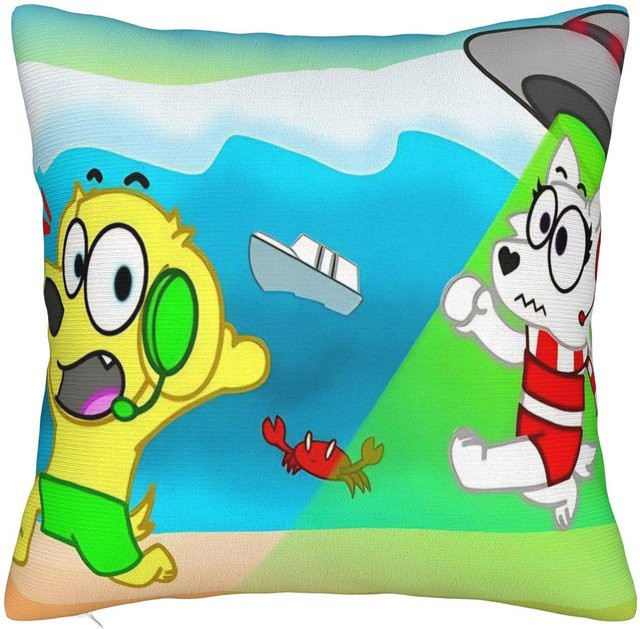 Tylers And Snowi Gaming Kissenbezug Multicolor, B/B/H: 18 x 18 x 18 cm - Bild 1