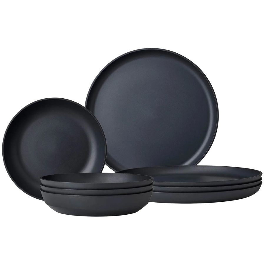 Mepal Silueta Tafel-Set 8-teilig Nordic Black aus Melamin - Bild 2
