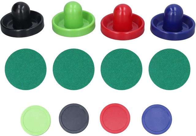 TOMTOP JMS Air Hockey Zubehör 12-teiliges Set Pusher Pads und Pucks - Bild 1