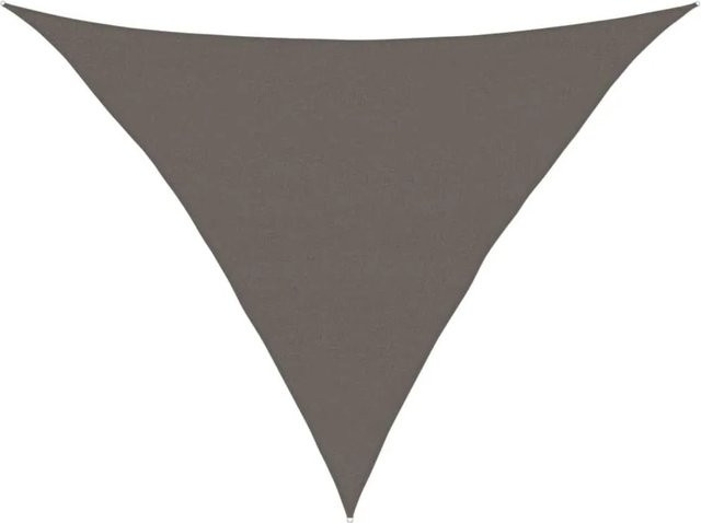 Furnicato Sonnensegel Dreieckig aus HDPE in Anthrazit mit 160 g/m² - Bild 1