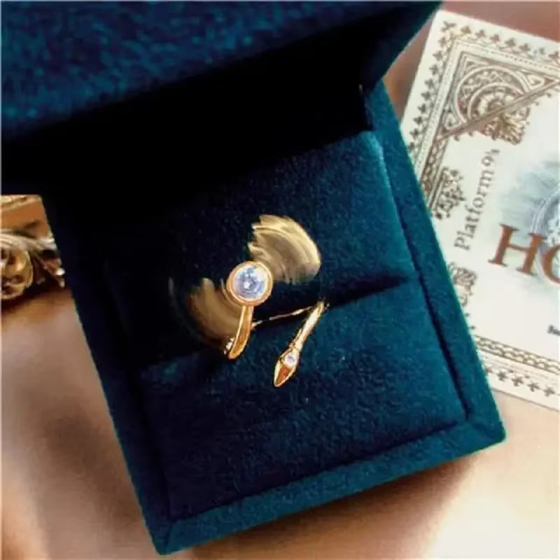 Bandai Ring, Gold, Kristall, Damen - Bild 2