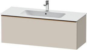 Duravit Waschtischunterschrank D-Neo beige matt, wandhängend, B: 121 cm, T: 46,2 cm, H: 44 cm - Bild 1