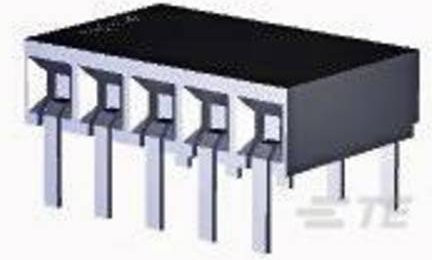 TE Connectivity Tube 535676-4 Schwarz - Bild 1