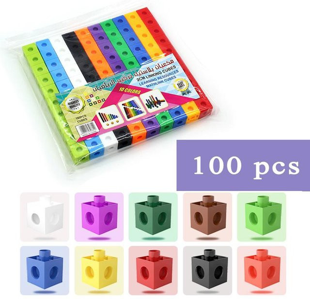 Kidsly Mathe-Würfel, Montessori-Spielzeug, ab 3 Jahre - Bild 1