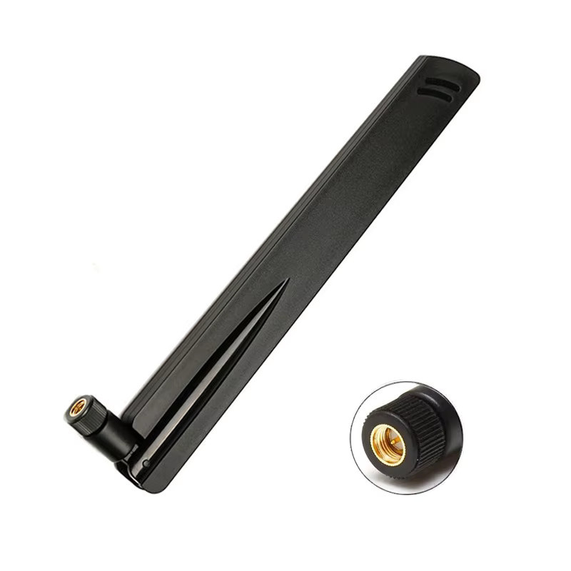 NOWEPOCH 18 dBi High Gain 433 MHz Omnidirektionale Faltantenne mit SMA-Stecker in Schwarz für drahtlose Sensor-Netzwerk-Router und Modems - Bild 2