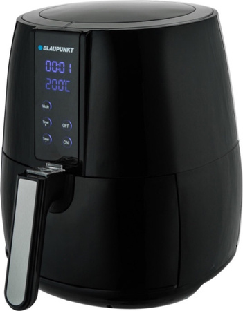 Blaupunkt Heissluft-Friteuse mit 1500W und 2,5l Korb in Schwarz