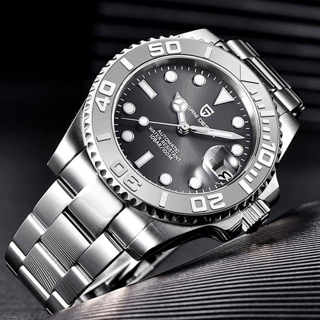 PAGANI DESIGN Armbanduhr, Automatik, Edelstahl, Saphirglas, 40 mm, Herren - Bild 1