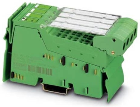 Phoenix Contact SPS-Erweiterungsmodul IB IL AI 4/EF-2MBD-PAC 2878641 in Grün, 24 V/DC - Bild 1