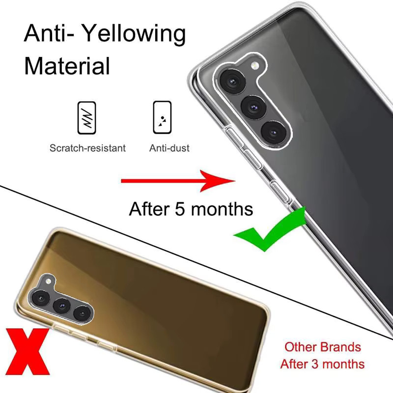 360 Grad Ganzkörperschutzhülle für Samsung Galaxy S25 S24 S23 S22 S21 S20 Ultra Note 20 Transparent - Bild 2