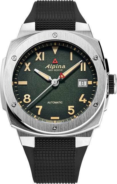 Alpina Herrenuhr Alpiner Extreme, Automatik, Edelstahl, 39 mm, Kautschuk, 20 ATM - Bild 1