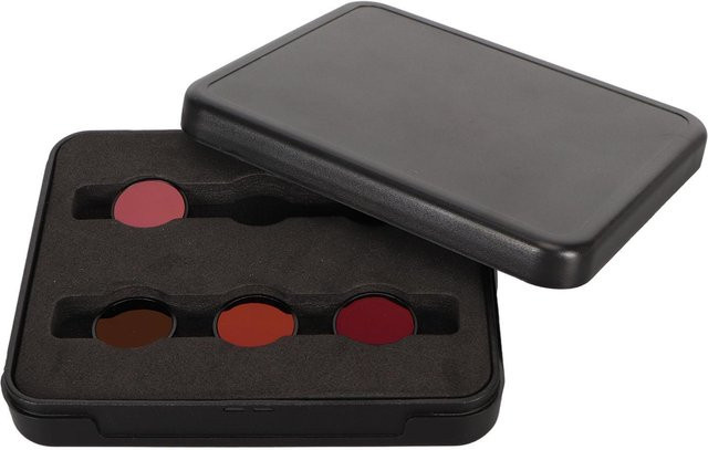 Igeteck ND-Linsenfilter-Set 4 Stück ND4 8 16 32 Neutraldichtefilter aus optischem Glas in Grau für Insta360 GO2 und Insta360 GO3 Action-Cameras - Bild 1