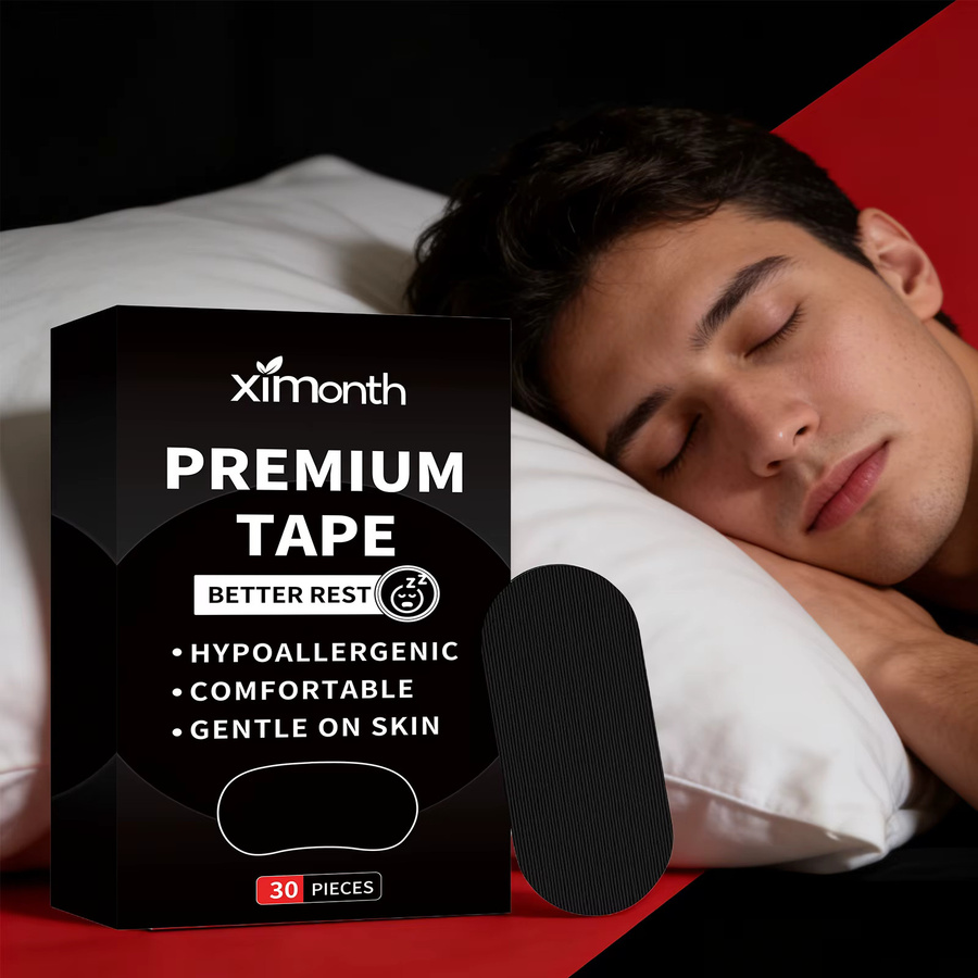 Ximonth Mundklebeband Schlafstreifen, Unisex - Bild 2