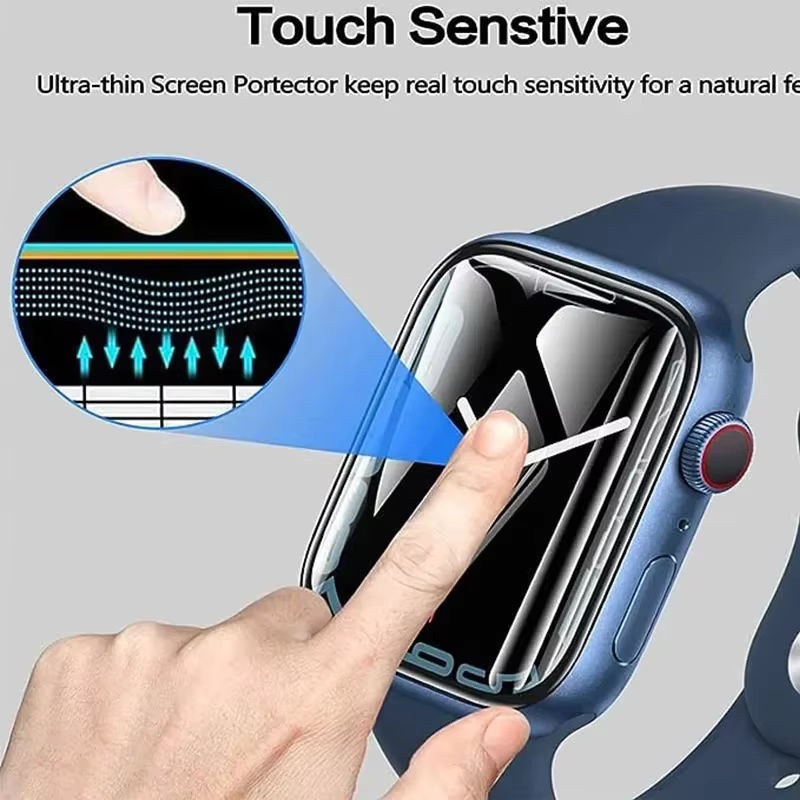 FancyWrist Displayschutz für Apple Watch, Silikon, transparent, Unisex - Bild 2