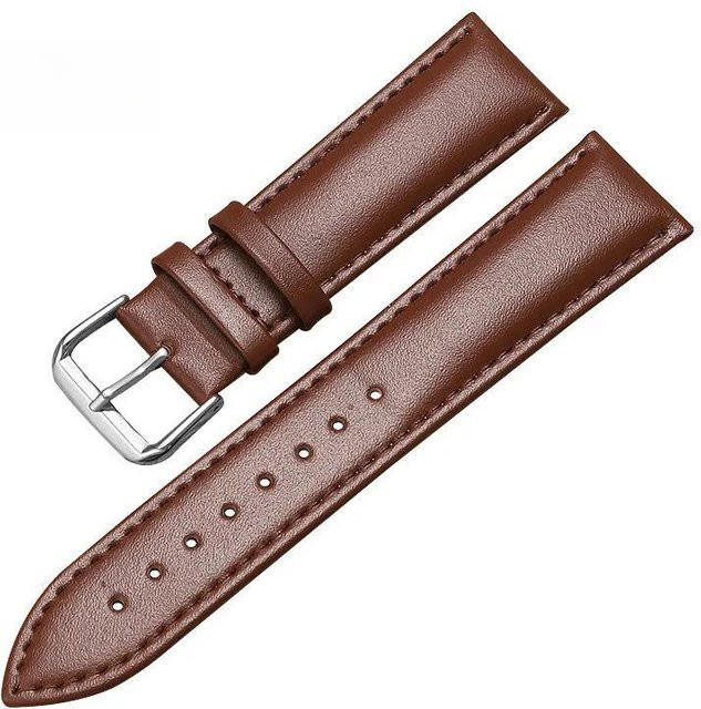 Foucsontop Uhrenarmband Leder, Unisex, 24 mm - Bild 1