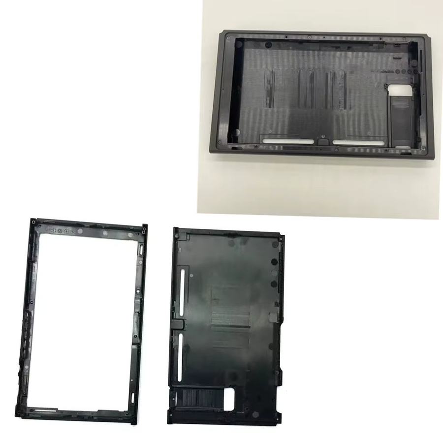 Nintendo Switch Ersatzgehäuse Set aus oberer und unterer Schale sowie Rückplatte in Schwarz für die USA oder Japan Edition (Modell 2017-2019) - Bild 3