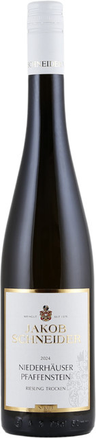 Jakob Schneider Niederhäuser Pfaffenstein, Riesling, trocken, 2024, Weißwein, 0,75 l - Bild 1