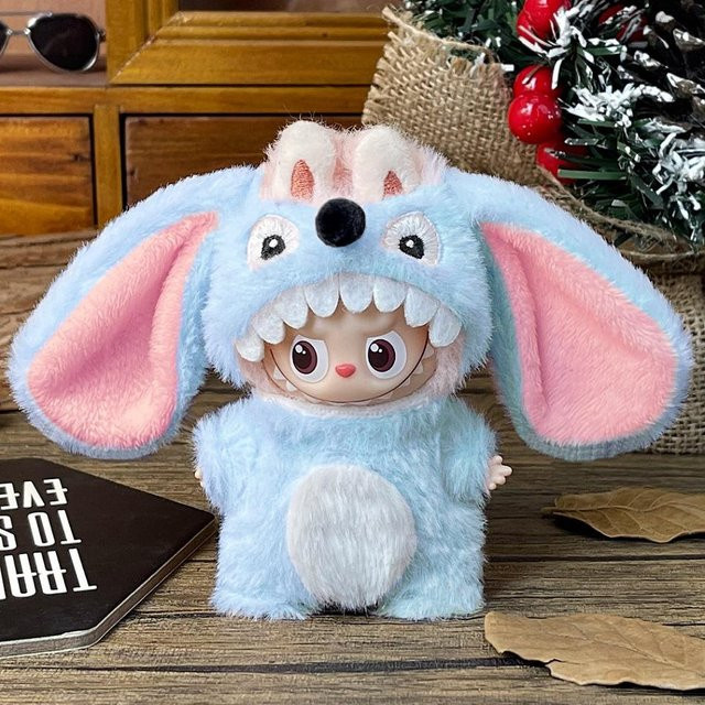 Labubu 4.0 Die Monster Wald Märchen Serie, Plüsch Ente, Puppen Zubehör, ab 14 Jahren - Bild 1