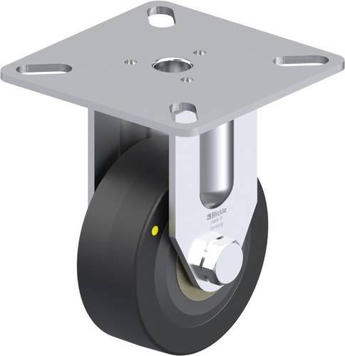 Blickle Bockrolle BPA-VPA 50K-EL in Schwarz-Grau mit 50mm Rad-Durchmesser und 30kg Tragfähigkeit - Bild 1