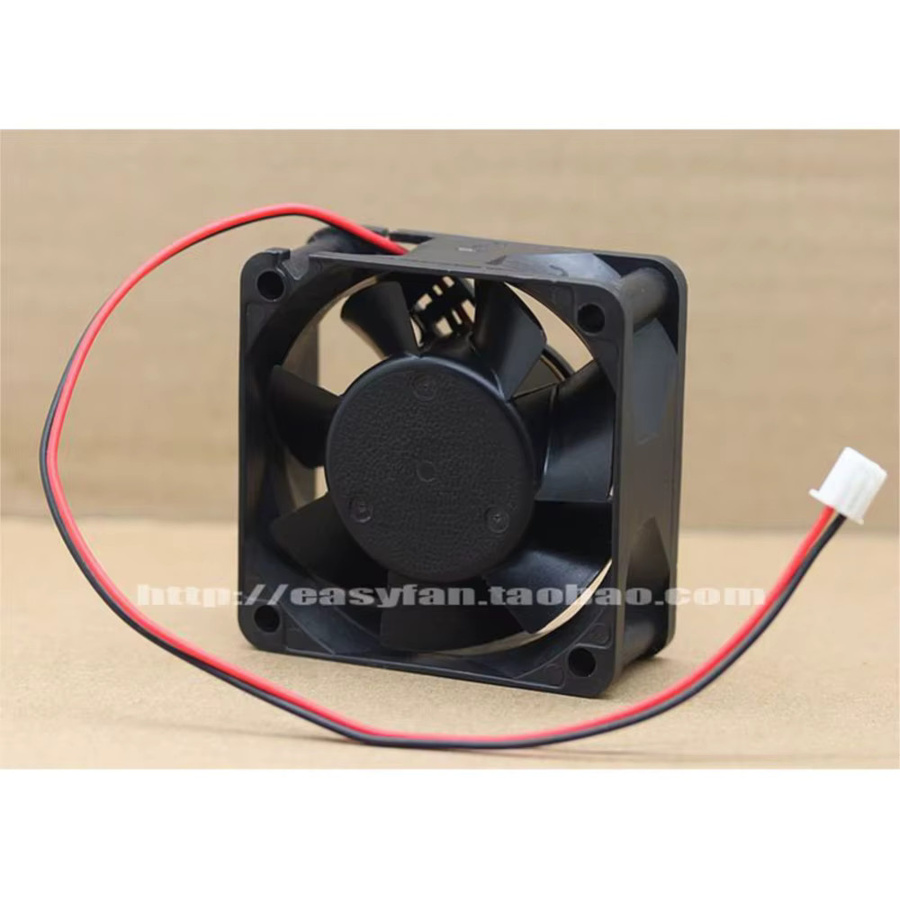 NMB Lüfter mit großem Luftvolumen 12 V 0,26 A Doppelkugel B/T/H: 6,0 x 6,0 x 2,5 cm Schwarz - Bild 3