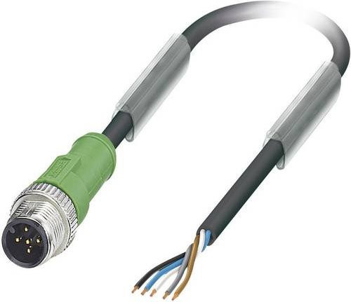 Phoenix Contact Sensor-Aktor-Steckverbinder M12 Stecker gerade Schwarz 3-polig 1,50 m - Bild 1