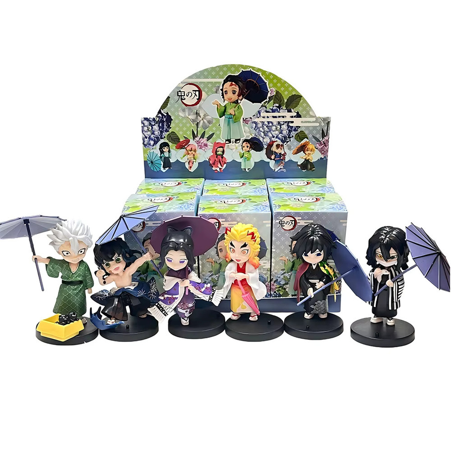 Bandai Demon Slayer Plum Rain Season Blind Box, Q-Version Figuren, Einzelfigur - Bild 6