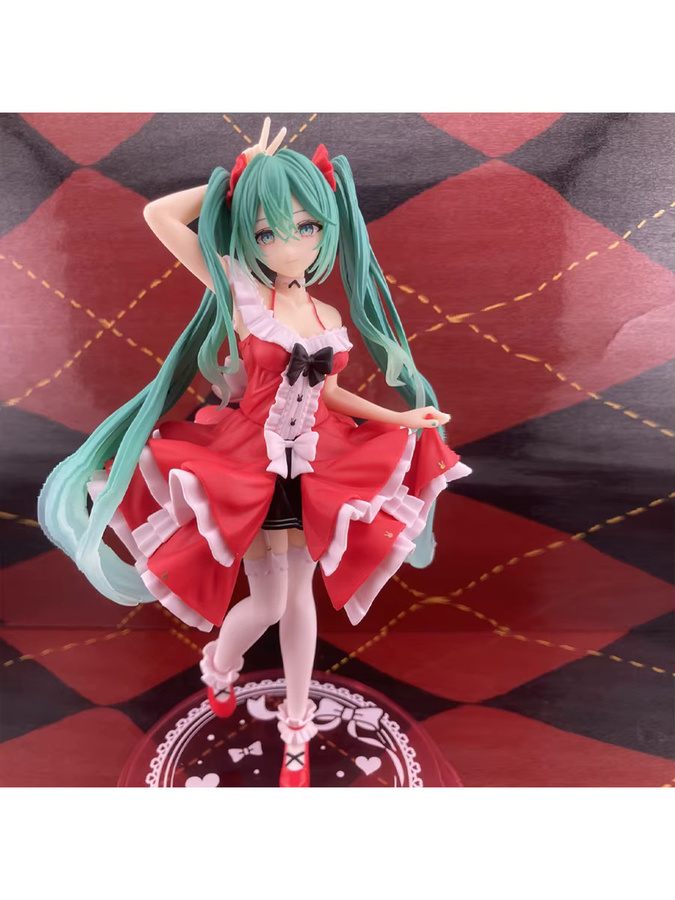 Bandai Hatsune Miku Figur, Rosa / Pink, Grün, Einzelfigur - Bild 4