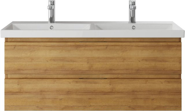 Pelipal Waschbeckenunterschrank Serie 4035 Riviera Eiche, Breite: 116 cm - Bild 1