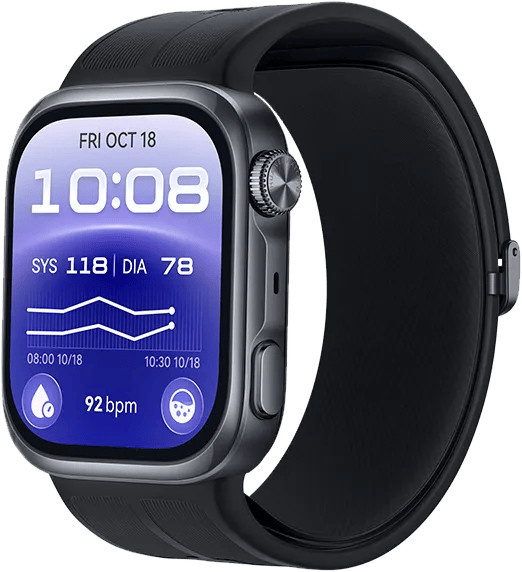 Huawei Watch D3 Smartwatch in Schwarz mit Sleep Tracking - Bild 1