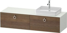 Duravit Waschtischunterschrank White Tulip in White, B/T: 160 x 55 cm - Bild 1