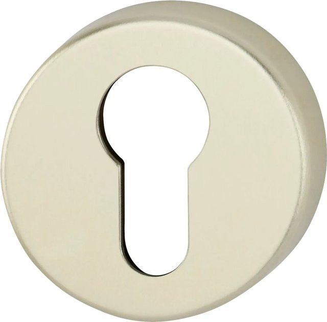 AnsaPro Profilzylinder-Rosette Werra aus Aluminium in Neusilber matt - Bild 1