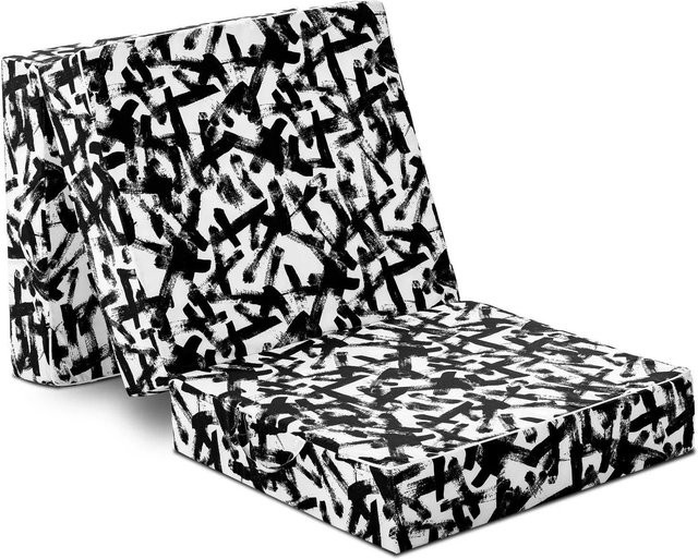 CloudComfort Komfortschaummatratze Basic in Weiß und Multicolour, B/T: 75 x 195 cm - Bild 1