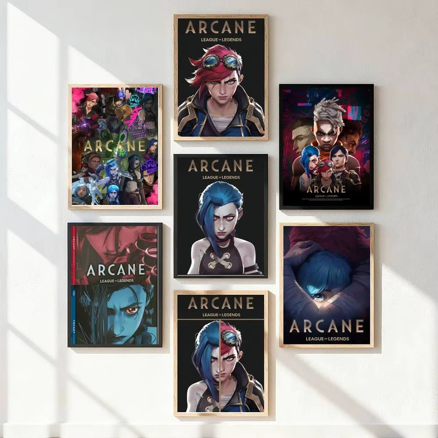 Kayou Arcane Season 2 Anime Poster Kunstdruck in Multicolour, Papier-Wandposter für deine Heimdekoration - Bild 5