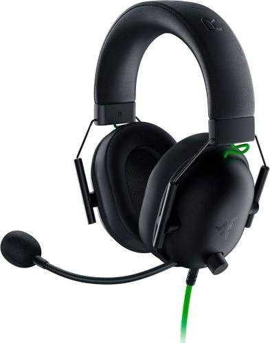 Razer BlackShark V2 X Gaming-Headset mit 7.1-Kanal Surround-Sound, kabelgebunden via 3,5 mm Klinke, ohrumschließend, Schwarz/Grün - Bild 2