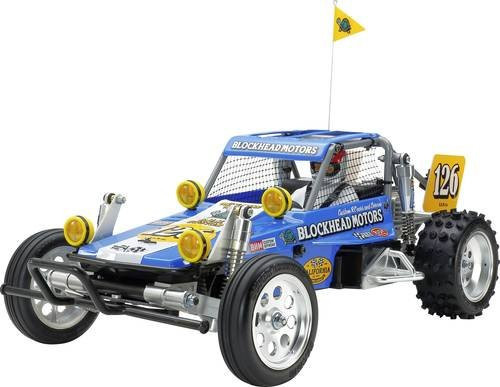 Tamiya RC Wild One OR Blockhead Motor Brushed 1:10 Elektro Buggy Einsteiger Modellauto in Hellblau - Bild 1