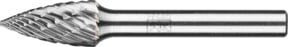 PFERD TOOLS Hartmetall Hochleistungsfrässtift ALLROUND Spitzbogen SPG in Silber, Durchmesser: 10 mm, Länge: 20 mm, Schaft-Durchmesser: 6 mm, universal grob - Bild 1