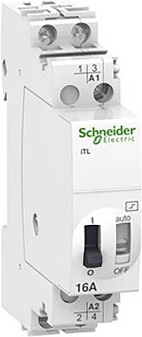 Schneider Electric Fernschalter A9C30012 in Weiß für DIN-Schiene - Bild 1