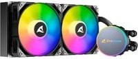 Sharkoon S70 RGB AIO 240mm Wasserkühlung, Schwarz, Multicolour - Bild 1