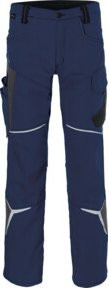 Kübler Arbeitshose BODYFORCE 110 in Dunkelblau/Anthrazit mit Cordura und Reflexstreifen - Bild 1