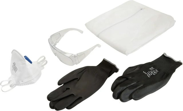 LUX-TOOLS Sicherheits-Set 4-teilig in Weiß und Multicolour - Bild 1
