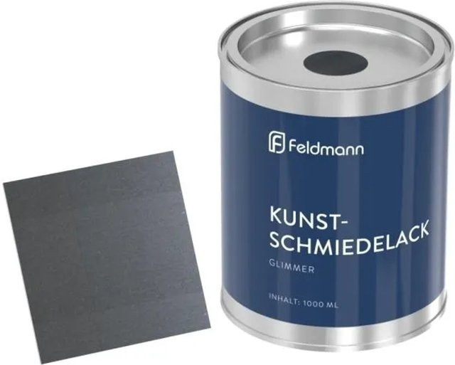 FeNau Schmiedelack Metallfarbe Eisenglimmer Anthrazit 1 l - Bild 1