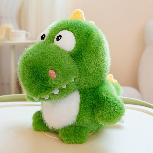 Yiran toy Dinosaurier Plüschtier, Grün, 20cm - Bild 1