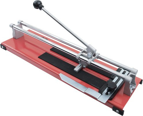 Connex Fliesenschneider aus Stahl in Rot, Silber und Schwarz