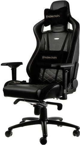 Noblechairs EPIC Gaming Stuhl in Schwarz/Gold - Bild 1