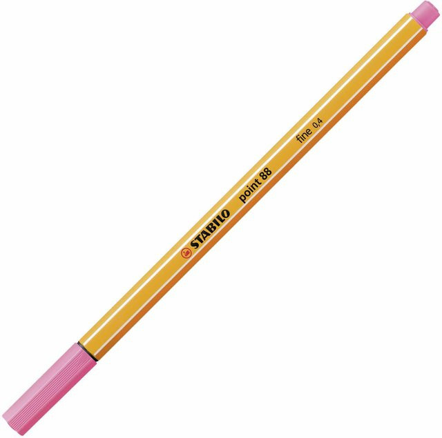 STABILO Point 88 Fineliner Pink 0,4 mm - Bild 1