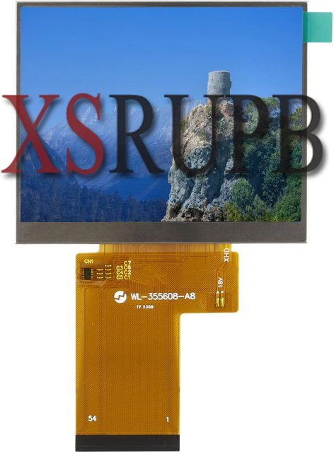 Anbernic RG35XX Plus Ersatzdisplay IPS LCD Bildschirm mit 54Pin Tab für Retro Handheld Spielkonsolen - Bild 1
