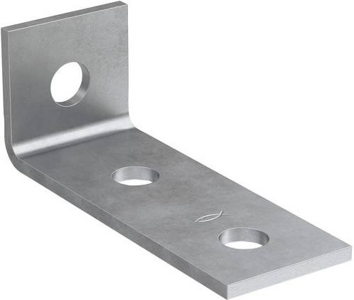 Fischer FAF 3 fvz Montagewinkel aus Stahl, verzinkt, Silber, 25 Stück - Bild 1