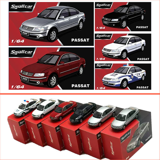 Welly Passat B5, Auto Modell, Maßstab 1:64, Metall, Weiß - Bild 1