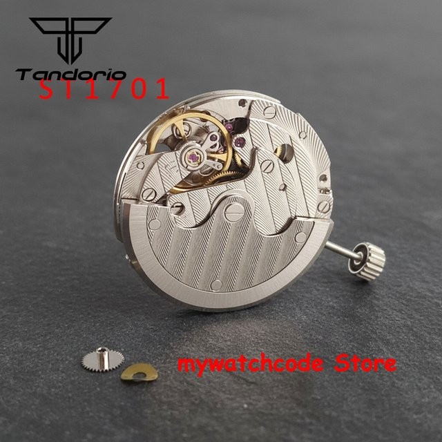 Corgeut Uhr Teile, Mechanisch, Automatisch, Edelstahl, Silber, Unisex - Bild 1